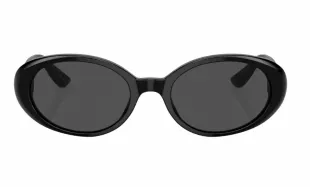 Eyewear lunettes de soleil à monture ronde - Noir