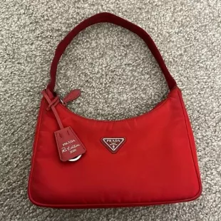 Red Re-Nylon Prada Re-Edition 2000 Mini-Bag