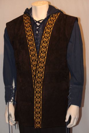 Kili leathervest pour costume