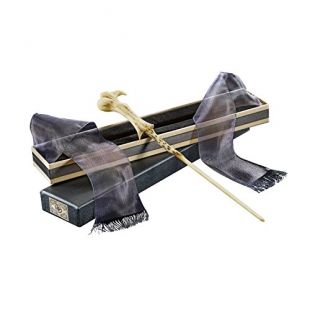 The Noble Collection - Baguette Kingsley Shacklebolt 35,5 Cm - Harry Potter Film Wand Avec Étiquette