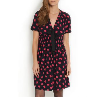 Robe imprimée coeurs