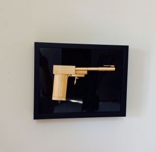 Golden Gun James Bond Cigarette Case Pen Lighter Replica Prop 007