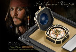 Master Replicas Disney POTC Jack Sparrow Compass Prop Pirates of the Caribbean !  | eBay