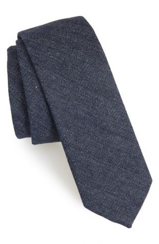 1901 Thames Solid Skinny Tie | Nordstrom