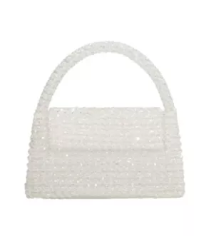 Melie Bianco - Sherry Crystal Beaded Top Handle Bag