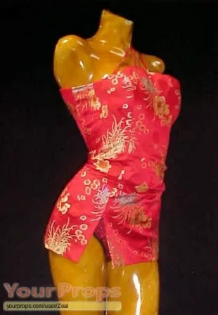 Charlie's Angels Chinese dress worn by Lucy Liu original movie costume