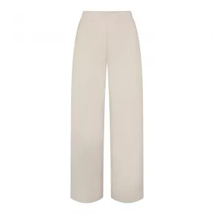 Skims Outdoor Jersey Pant in Stone worn by Kim Kardashian in Los Angeles on  September 22, 2023