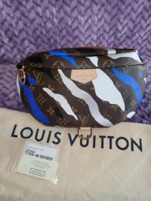 Louis Vuitton Lvxlol Bum Bag worn by Lucy Hale Studio City March 7, 2020