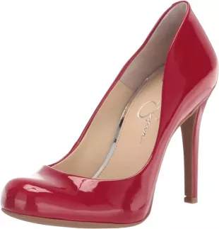 Jessica simpson round toe sales pumps