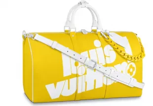 Keepall Bandouliere With Acetate Chain