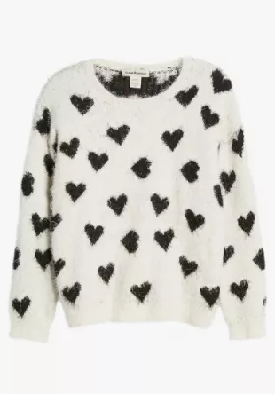 Cotton Emporium - Heart Sweater