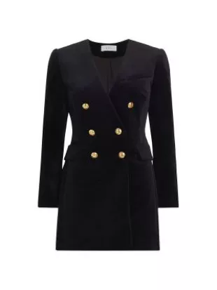 Chelsea Velvet Blazer Dress