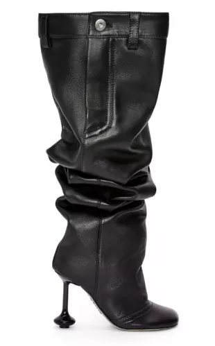 Toy over the Knee Boot in Nappa Lambskin