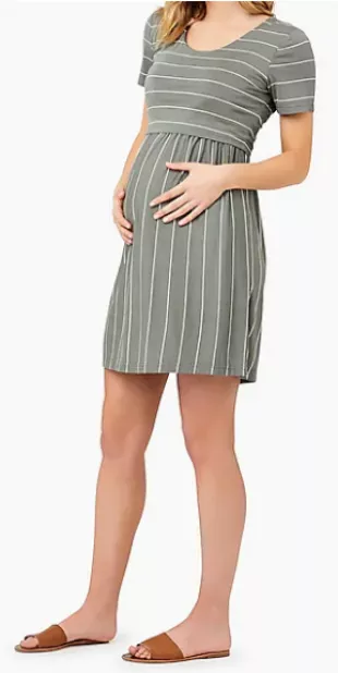 Crop Top Nursing Dress