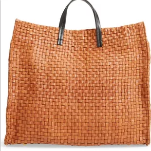 Making a Woven Leather Tote 