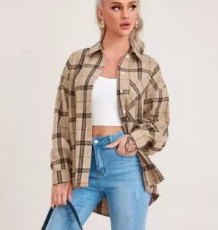 Urban Outfitters - Flannel Button Down Shirt