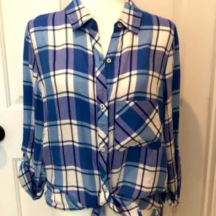 Reaction Women's Plaid Shirt Large