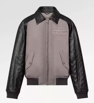 Louis Vuitton Grey & Beige Face Patchwork Denim Jacket worn by Quavo on the  Instagram account @quavohuncho