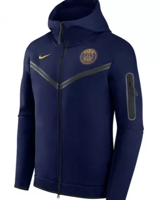 Nike - Paris Saint-Germain Nike Tech Fleece Full-Zip Hoodie Jacket