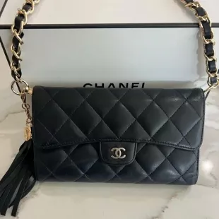 Quilted Chanel Timeless Wallet on Chain