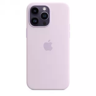 Iphone Silicone Case with Magsafe in Lilac