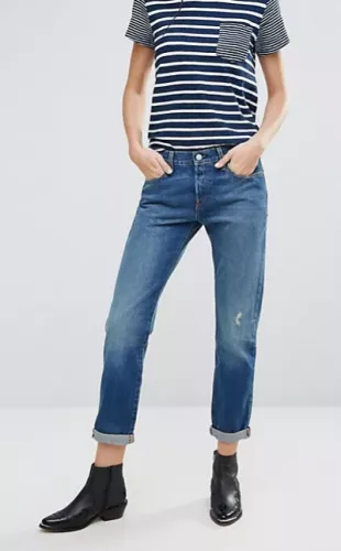 Levi's - Rolled Denim Jeans