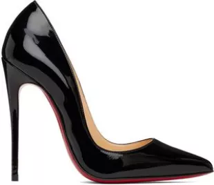 Christian Louboutin - So Kate Pumps in Black Suede