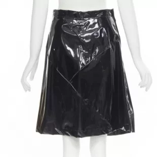 Comme des Garçons - Vintage Vinyl Plastic Skirt