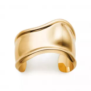 Elsa Peretti Small Bone Cuff in 18K Gold