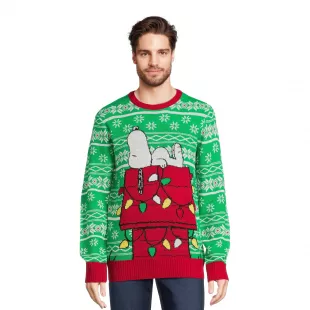 Snoopy christmas sale sweater