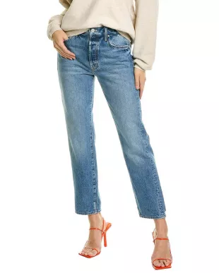 High-Waist Hiker Hover A Day In The Life Slim Straight Leg Jean