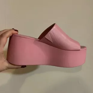 Christa Leather Flatforms