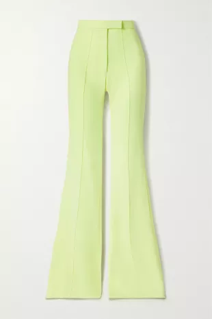 Alex Perry - Rene Stretch-Crepe Flared Pants