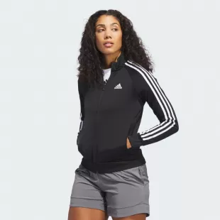 Adidas - Prime Green Essentials 3 Stripes Track Jacket