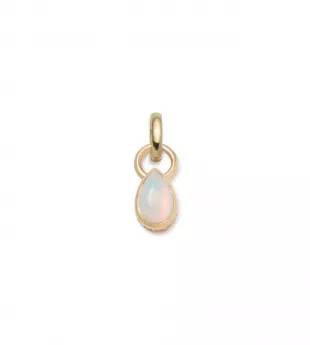 Forever & Always a Pair 1.6Ct Opal Pear Pendant
