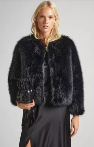 Faux Fur Coat