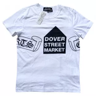 x Dover Street Market White Scroll T Shirt