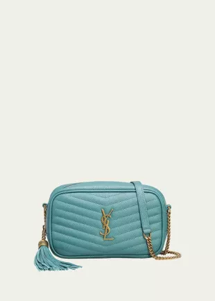 Lou mini monogram ysl online quilt calf camera bag