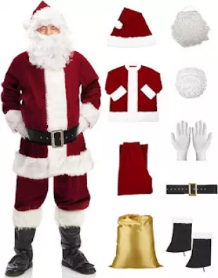 The Christ­mas Chron­i­cles San­ta Claus Cos­tume worn by San­ta Claus