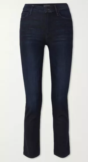 The Dazzler Mid-Rise Straight-Leg Jeans