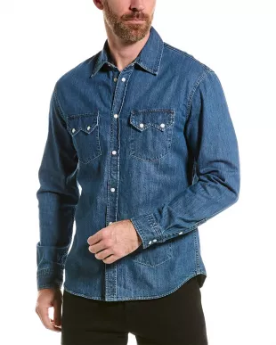 The Kooples - Western-Style Denim Shirt