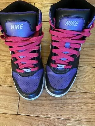 2009 Nike Air Prestige III Womens Size 8.5 Purple,Pink,Black White ...