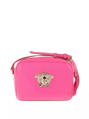 Palazzo Medusa Leather Crossbody
