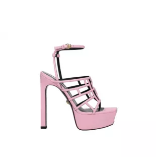 Sandals Leather Pink Candy Rose