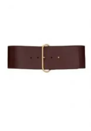 Lacquered Leather Belt
