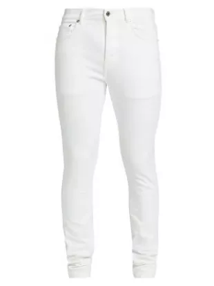 Purple Brand White P001 Skinny Jeans worn by Skilla Baby on the