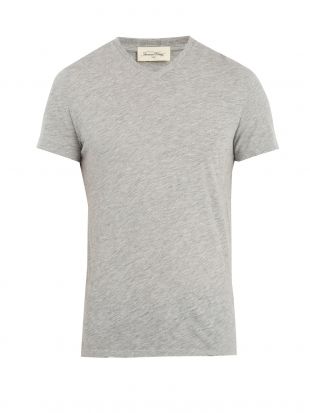 Jacksonville V-neck cotton-blend T-shirt