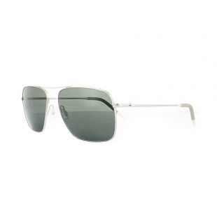 Oliver Peoples Sunglasses Clifton 1150 5036/P2 Silver Midnight Exp VFX Polarized | eBay