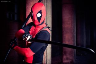 Deadpool Marvel comics et le film cosplay costume