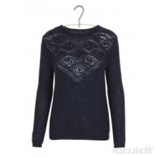 Pull Col Rond DES PETITS HAUTS - Gris - Mohair Et Nylon - Taille 2 - Occasion Très Bon État